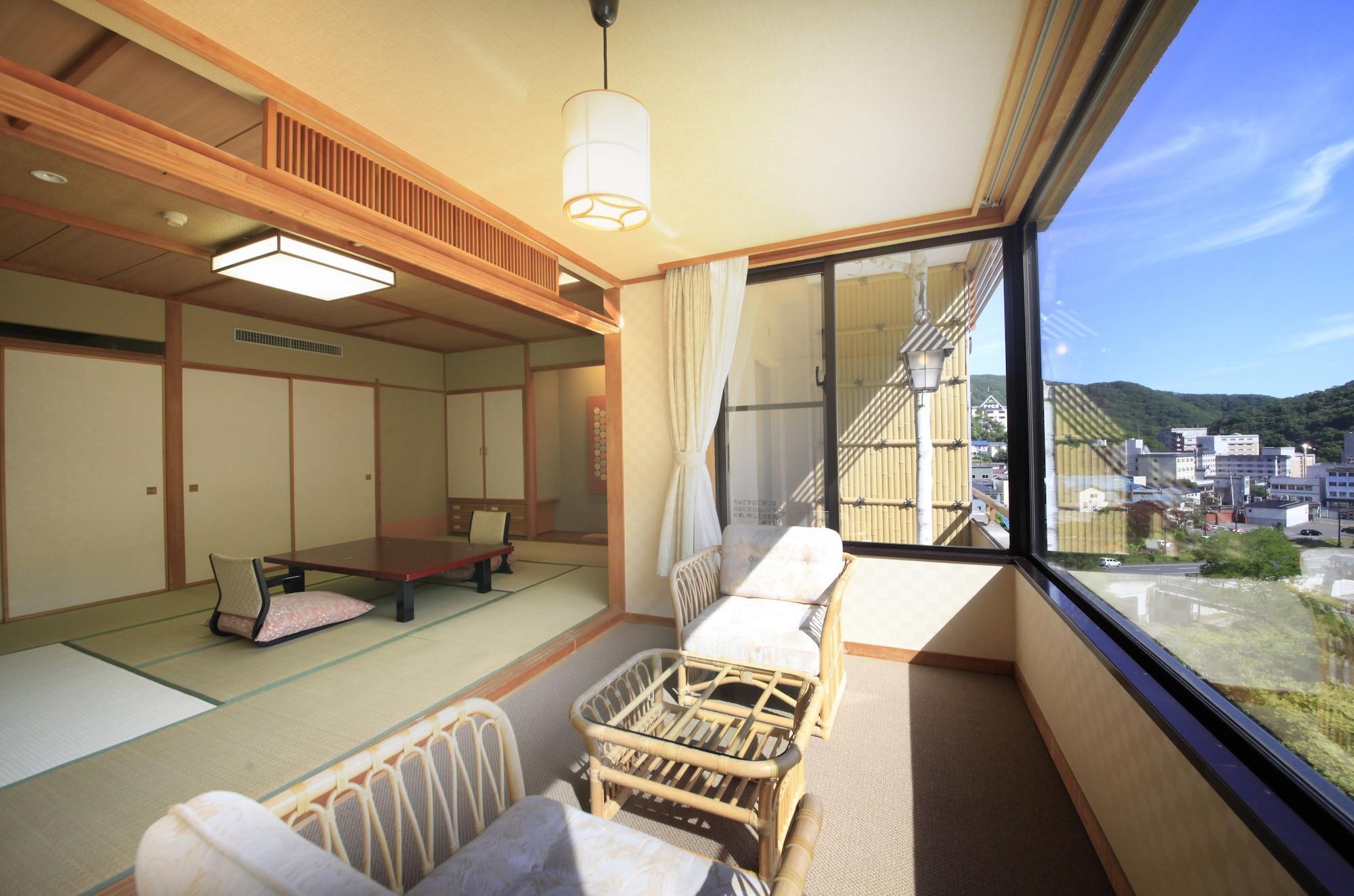 Ryotei Hanayura Noboribetsu Bagian luar foto