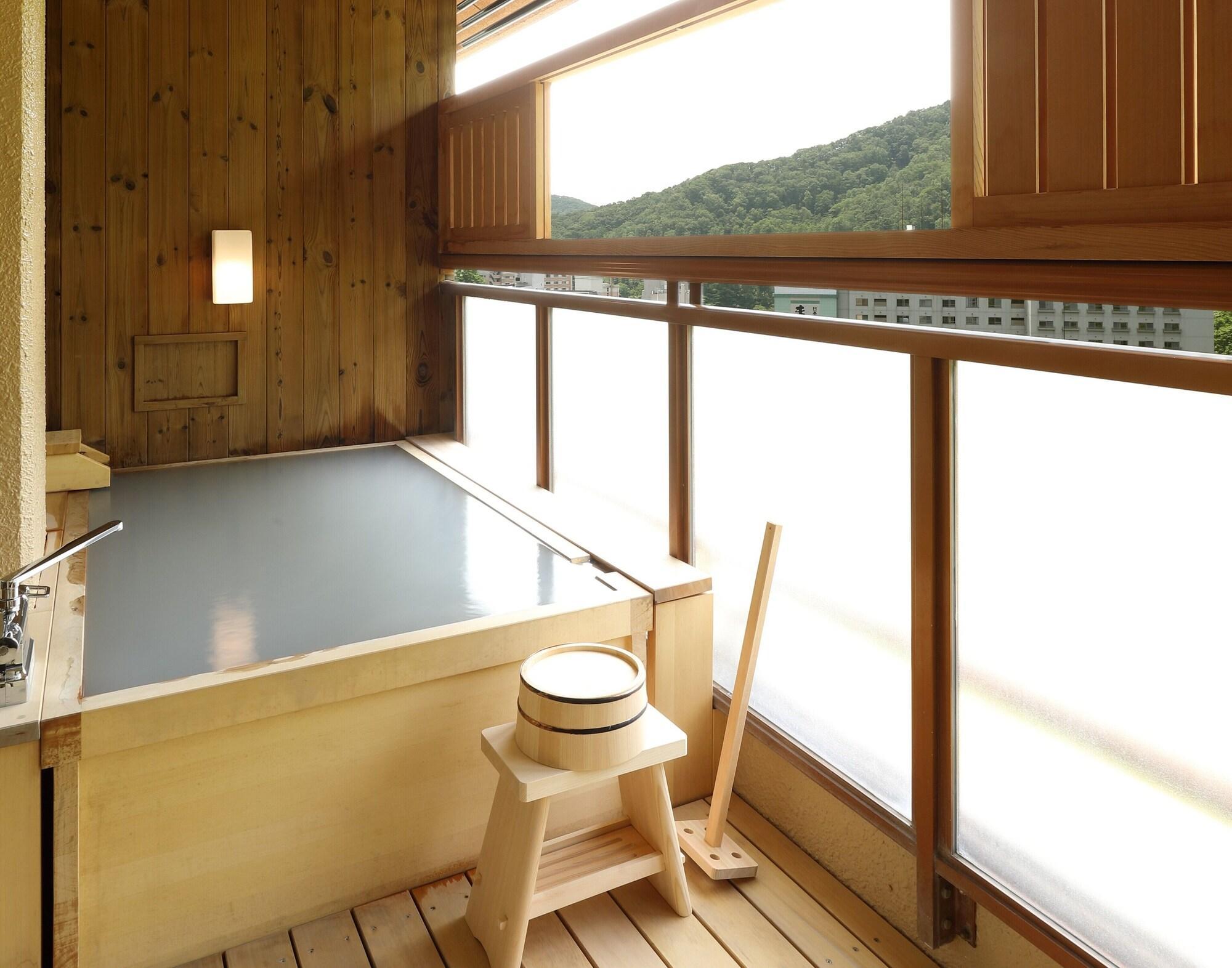 Ryotei Hanayura Noboribetsu Bagian luar foto