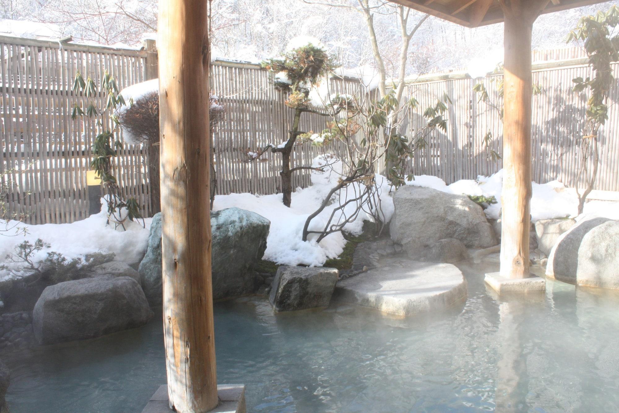 Ryotei Hanayura Noboribetsu Bagian luar foto